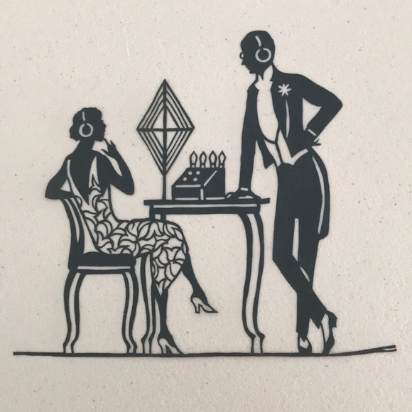 💖 Handmade PaperCut Silhouette Scherenschn… - Picture 1 of 7